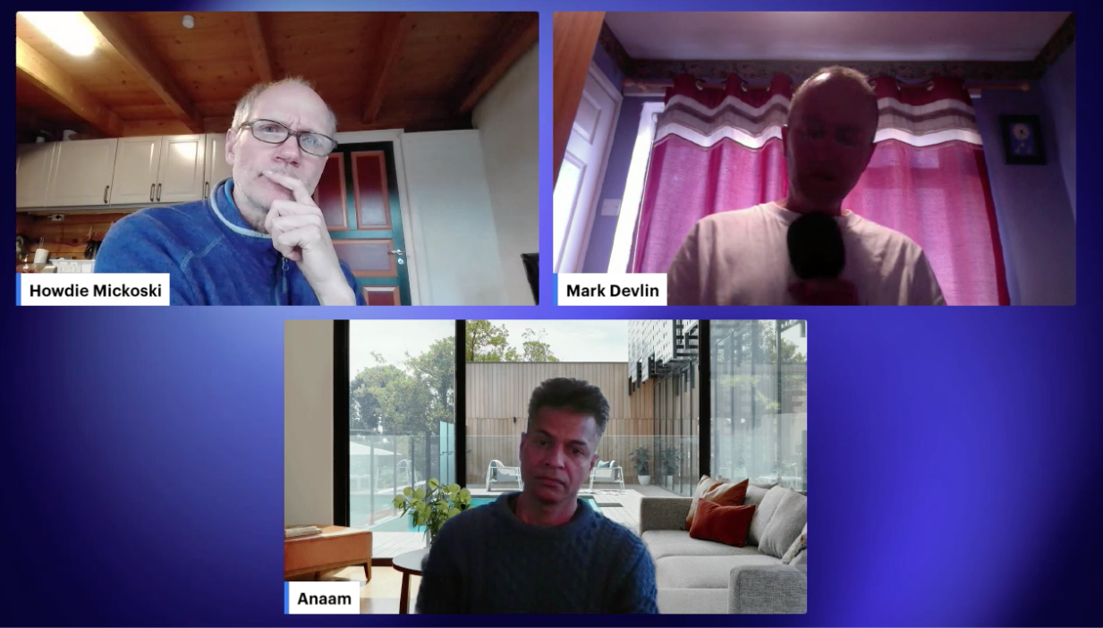 MARK DEVLIN AND HOWDIE MICKOSKI GUEST WITH ANAAM ON THE NAGUAL ZONE ...