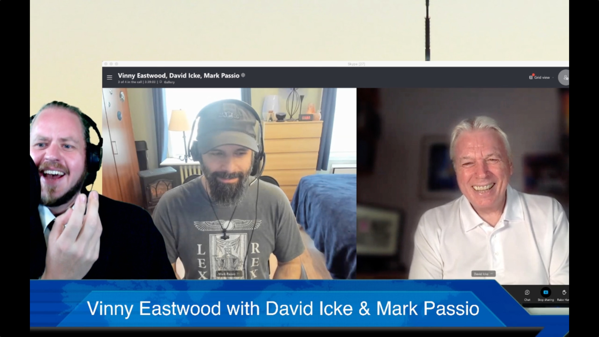 Courage and Consciousness. David Icke and Mark Passio on The Vinny ...